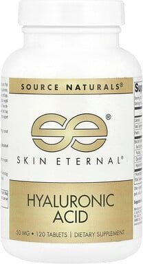 Source Naturals, Skin Eternal®, Hyaluronsäure, 120 Tabletten