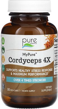 Thumbnail - Pure Essence, MyPure, Cordyceps 4X, 30 pflanzliche Kapseln