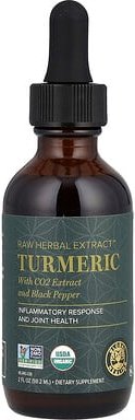Thumbnail - Global Healing, Raw Herbal Extract, Kurkuma, roher Kräuterextrakt, Kurkuma, 59,2 ml (2 fl. oz.)