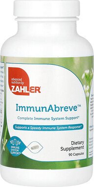 Zahler, ImmunAbreve, vollständige Unterstützung des Immunsystems, 90 Kapseln