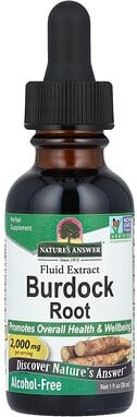 Thumbnail - Nature's Answer, Burdock Root, Fluid Extract, flüssiger Klette-Wurzelextrakt, alkoholfrei, 2.000 mg, 30 ml (1 fl. oz.)