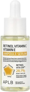 Thumbnail - APLB, Retinol Vitamin C Vitamin E Ampoule Serum, Serum mit Retinol und Vitamin C und Vitamin E, 40 ml (1,35 fl. oz.)