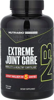 NutraBio, Extreme Joint Care, 120 Kapseln