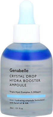 Genabelle, Crystal Drop Hydra Boost Ampoule, Hydra-Boost-Ampulle, 30 ml (1,01 fl. oz.)