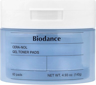 Biodance, Cera-Nol Gel Toner Pads, Tonerpads, 60 Pads