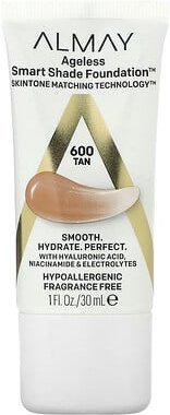 Almay, Ageless Smart Farbtöne-Foundation, 600 Tan, 30 ml (1 fl. oz.)