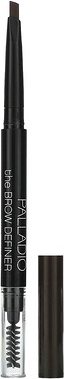 Palladio, The Brow Definer, Versenkbarer Augenbrauenstift, Dunkelbraun PBD04, 0,24 g (0,0084 oz.)