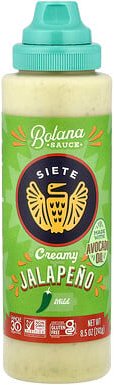 Thumbnail - Siete, Botana Sauce, Creamy Jalapeno, mild, 241 g (8,5 oz.)