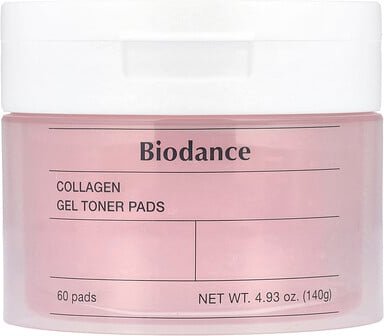 Biodance, Collagen Gel Toner Pads, Kollagen-Gel-Toner-Pads, 60 Pads