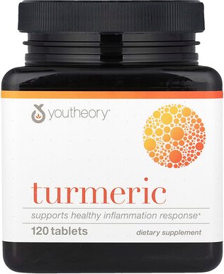 Youtheory, Turmeric, Kurkuma, 120 Tabletten