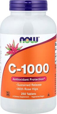 NOW Foods, C-1000, 250 Tabletten