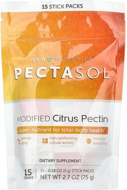 Econugenics, Pectasol®, Modifiziertes Zitruspektin, 15 Stück, je 5 g (0,18 oz.)