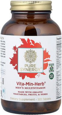 Thumbnail - Pure Synergy, Vita-Min-Herb®, Multivitamin für Männer, 120 Tabletten