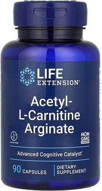 Life Extension, Acetyl-L-Carnitin-Arginat, 90 Kapseln