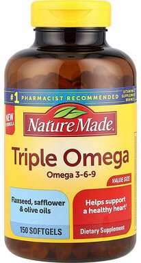 Thumbnail - Nature Made, Triple Omega, 150 Weichkapseln