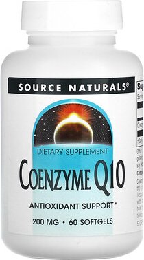 Source Naturals, Coenzym Q10, 200 mg, 60 Softgel Kapseln