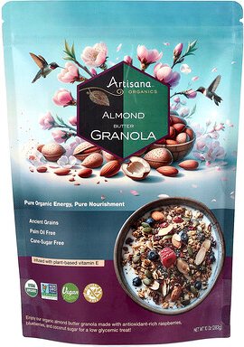 Artisana, Organics, Almond Butter Granola, Mandelbutter-Granola, 283 g (10 oz.)