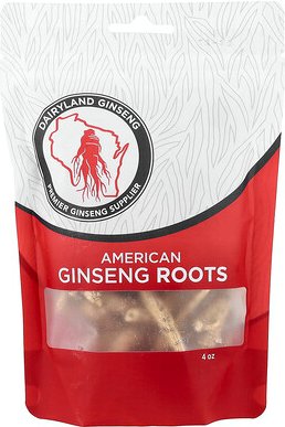 Dairyland Ginseng, American Ginseng Roots, Amerikanischer-Ginseng-Wurzel, 4 oz