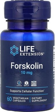 Life Extension, Forskolin, 10 mg, 60 vegetarische Kapseln