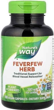 Thumbnail - Nature's Way, Mutterkraut, 380 mg, 180 vegane Kapseln