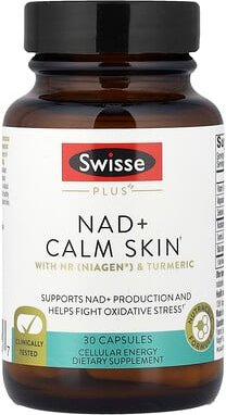 Swisse, Plus, NAD+ Calm Skin, beruhigende Haut, 30 Kapseln