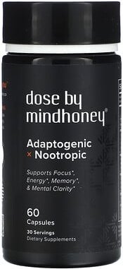 Mindhoney, Dosis, adaptogenes Nootropikum, 60 Kapseln