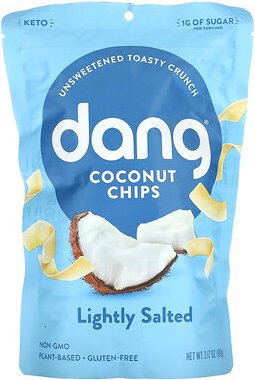 Dang Foods, Kokosnuss-Chips, leicht gesalzen, 90 g (3,17 oz.)