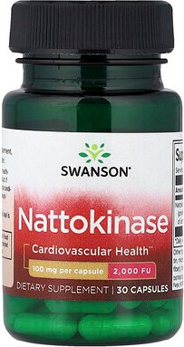 Swanson, Nattokinase, 100 mg, 30 Kapseln