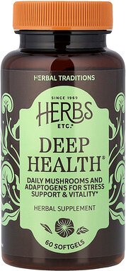 Herbs Etc., Deep Health®, 60 Weichkapseln