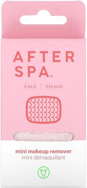 AfterSpa, Mini-Make-up-Entferner, Pink, 1 Tuch