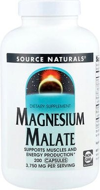 Source Naturals, Magnesiummalat, 200 Kapseln