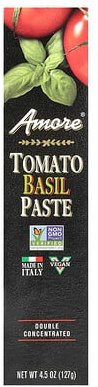 Amore, Tomato Basil Paste, Tomaten-Basilikum-Paste, 127 g (4,5 oz.)