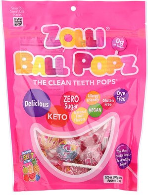 Zollipops, Zolli® Ball Popz, Frucht, 147 g (5,2 oz.)