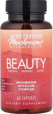Host Defense, Mushrooms™ Mycobenefits, Beauty, Mycobenefits, Beauty, 60 Kapseln