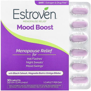 Estroven, Stimmungsaufhellung, Linderung in den Wechseljahren, 30 Kapseln