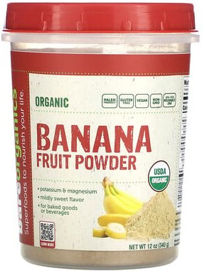 BareOrganics, Bio-Bananen-Fruchtpulver, 340 g (12 oz.)