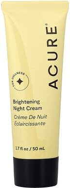 ACURE, Brightening Night Cream, aufhellende Nachtcreme, gegen fahle Haut, 50 ml (1,7 fl. oz.)