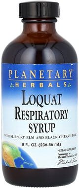 Thumbnail - Planetary Herbals, Loquat Respiratory Syrup, Loquat-Atemwegssirup, 236,56 ml (8 fl. oz.)