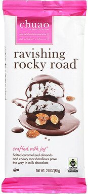 Thumbnail - Chuao Chocolatier, Milk Chocolate Bar, Milchschokoladenriegel, Rawishing Rocky Road™, 80 g (2,8 oz.)