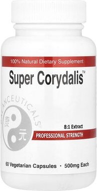 Balanceuticals, Super Corydalis™, Lerchensporn, 60 pflanzliche Kapseln (500 mg pro Kapsel)