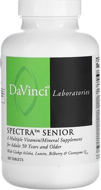 Thumbnail - DaVinci Laboratories, Spectra Senior, 180 Tabletten
