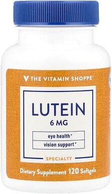 The Vitamin Shoppe, Lutein, 6 mg, 120 Weichkapseln