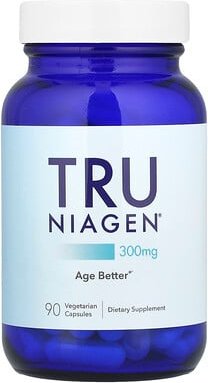 Tru Niagen, Nicotinamide Riboside Chloride, Nicotinamid-Ribosidchlorid, 300 mg, 90 pflanzliche Kapseln