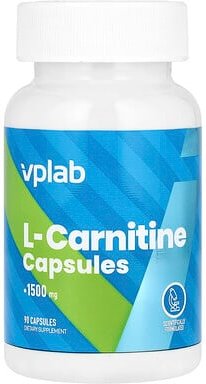 VPLab , L-Carnitin, L-Carnitin, 90 Kapseln (500 mg pro Kapsel)