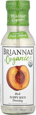 Briannas, Reichhaltiges Bio-Mohn-Dressing, 296 ml (10 fl. oz.)