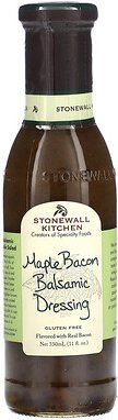 Stonewall Kitchen, Maple Bacon Balsamic Dressing, Ahornsirup und Balsamico-Dressing, 330 ml (11 fl. oz.)