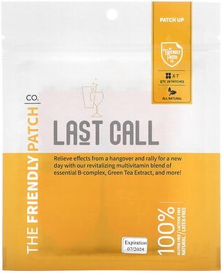 The Friendly Patch, Last Call Patch, Pflaster, 28 Pflaster