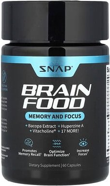 Thumbnail - Snap Supplements, Brain Food, 60 Kapseln