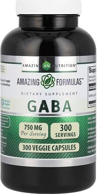 Amazing Nutrition, GABA, 750 mg, 300 pflanzliche Kapseln