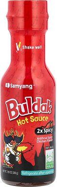 Buldak, Buldak®, Hot Sauce, scharfe Sauce, würziges Hühnchen, 2X würzig, 200 g (7,05 oz.)